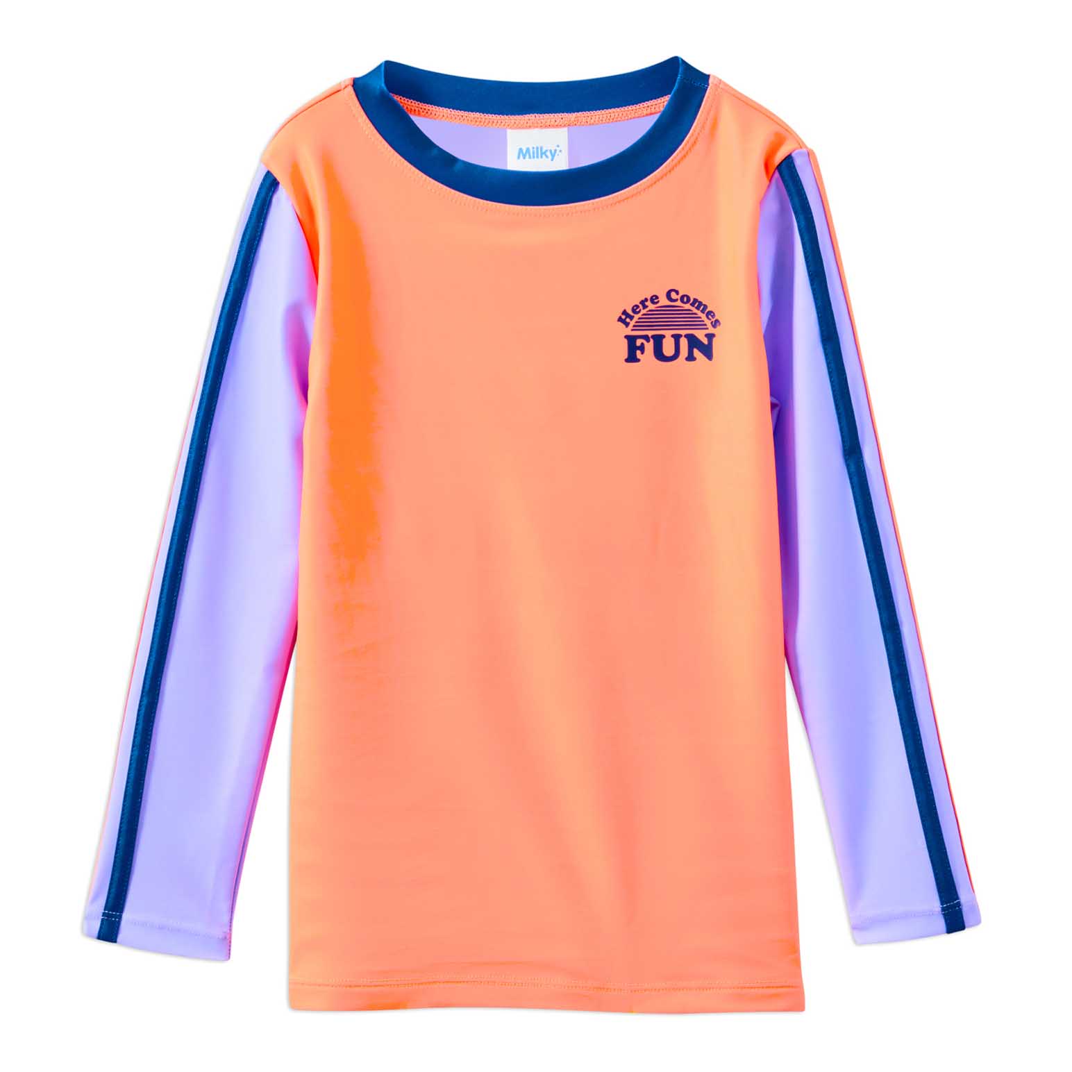 Milky Fun Rash Vest 2-7Y